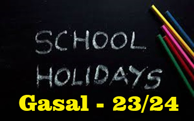 Libur Sekolah Akhir Semester Gasal Tahun Pelajaran 2023/2024