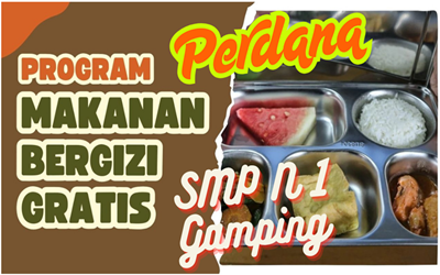 Perdana MBG di SMP Negeri 1 Gamping pada Program Pemerintahan Presiden Prabowo Subiyanto